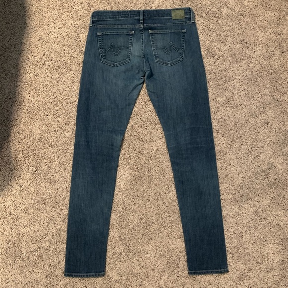 AG “Nikki” Relaxed Skinny in Medium Blue - Picture 11 of 12